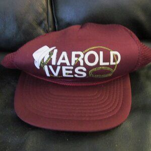 VINTAGE HAROLD IVES TRUCKER'S HAT
